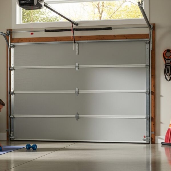 Insulated garage doors for a comfortable bonus space