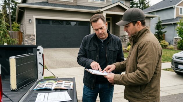 Garage door tax credit 2026 research before buying an insulated garage door